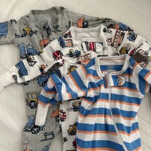 Newborn Footsies / Pajamas , set of 3